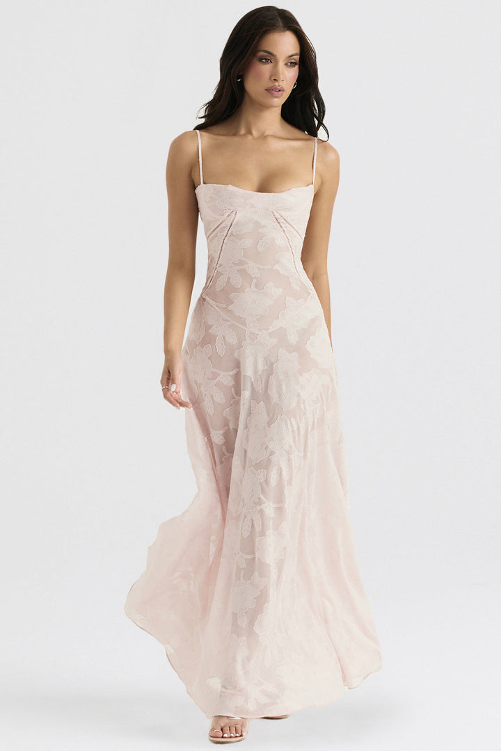 Ariana Elegant Slim Fit Maxi Dress