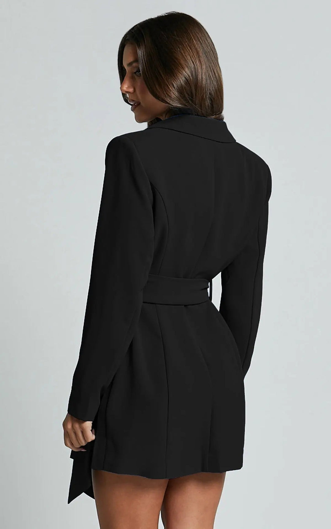 Arielle Belted Blazer Mini Dress
