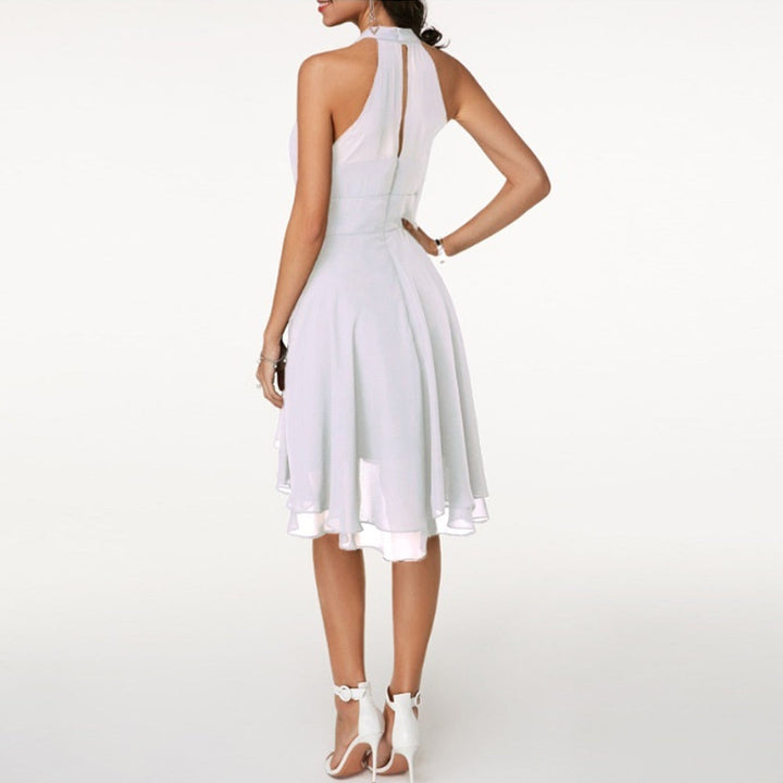 Liora Ruffle Detail Mini Dress