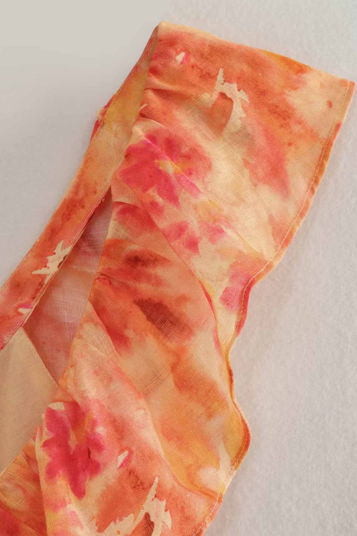 Amara Ruffle Strap Summer Maxi Dress