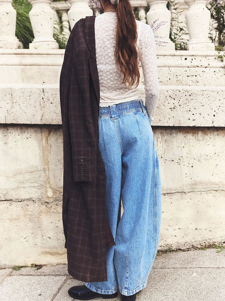 Auren Drawstring Denim Trousers