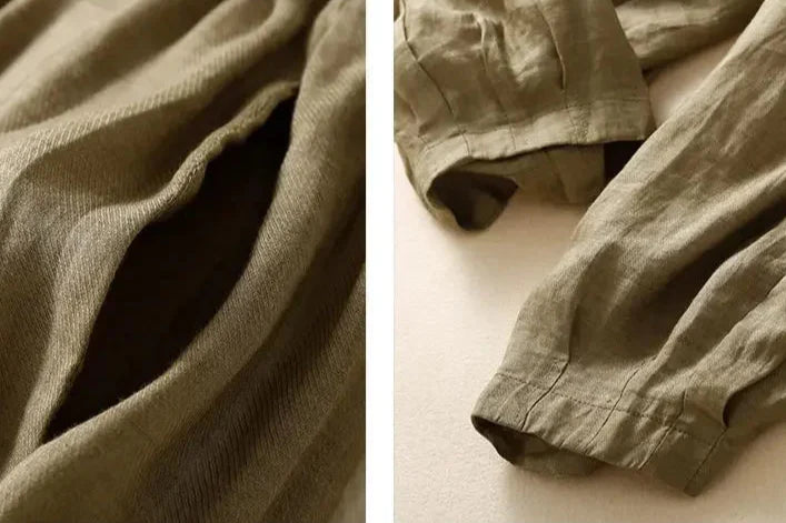 Avelie Linen Tapered Trousers