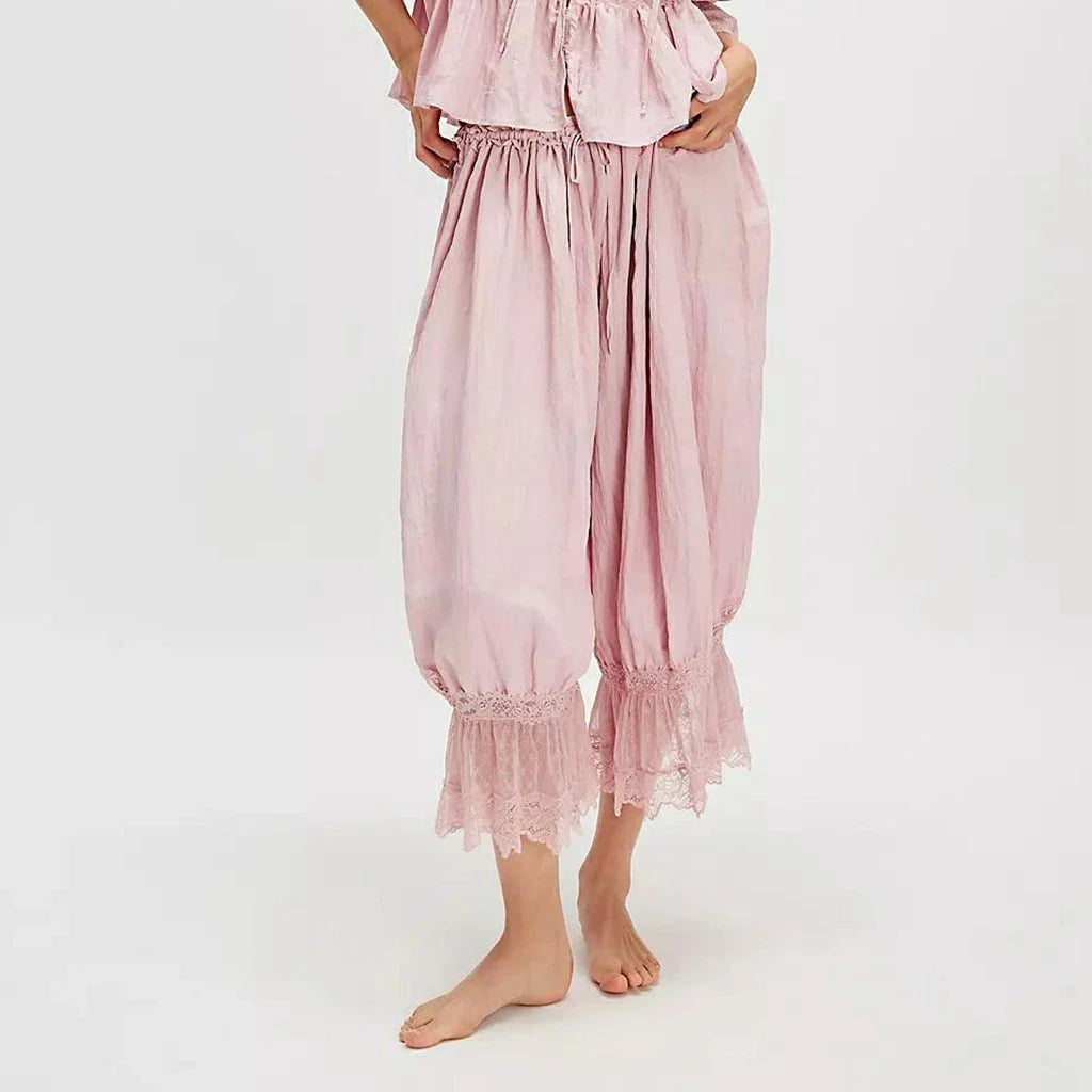 Isolde Lace Lantern Pants