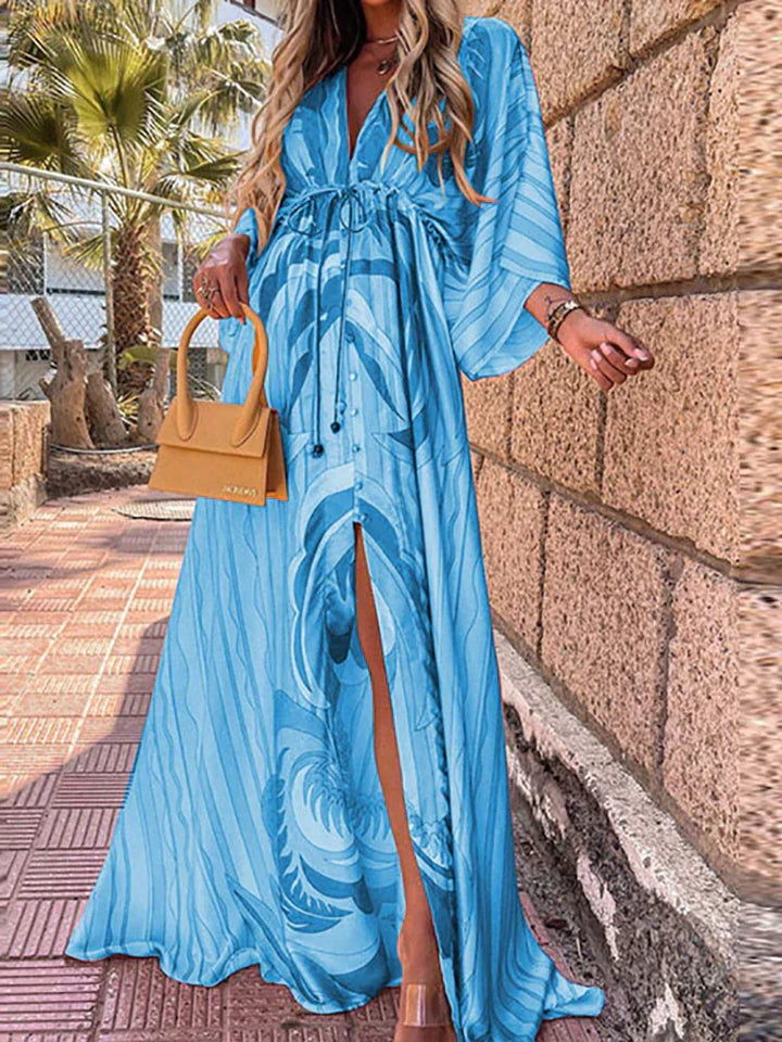 Marilyn Graphic Print Maxi Dress