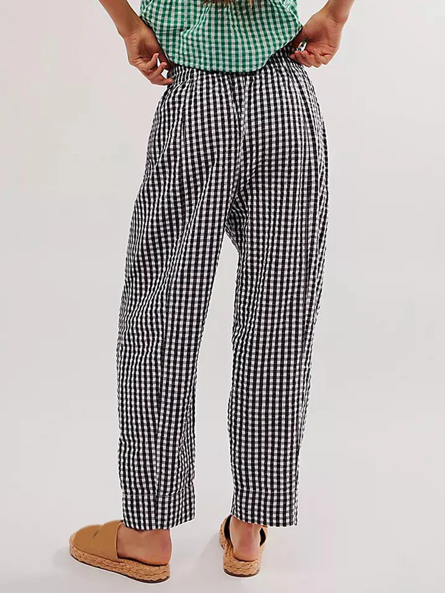 Maëlle Checked Lounge Pants