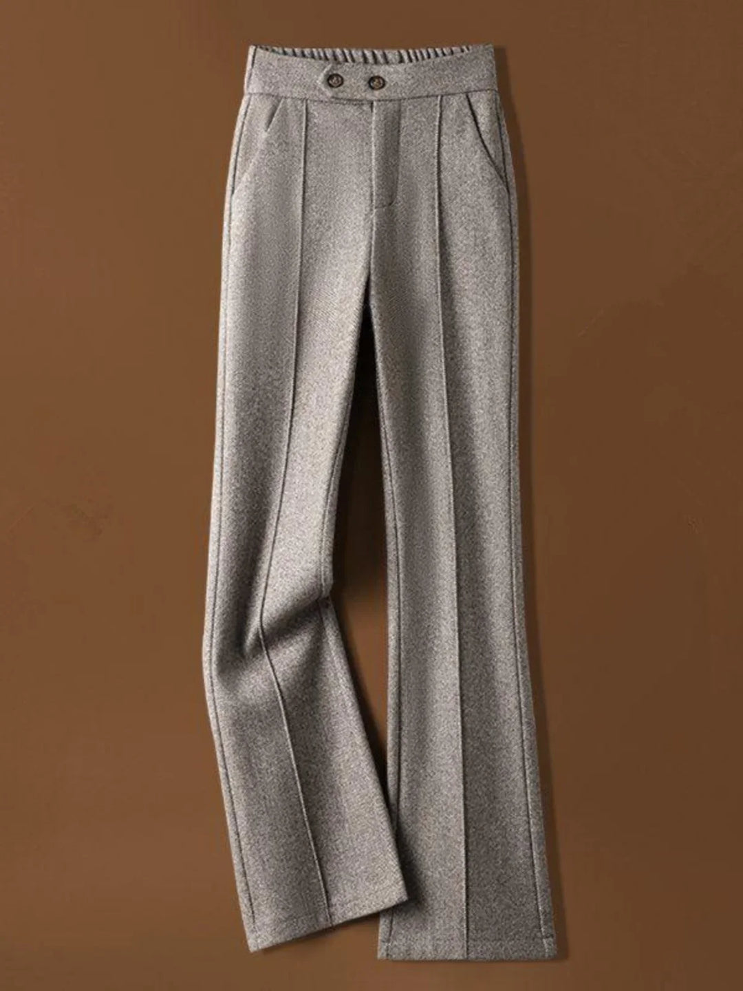 Mirelle Wool-Blend Flare Trousers
