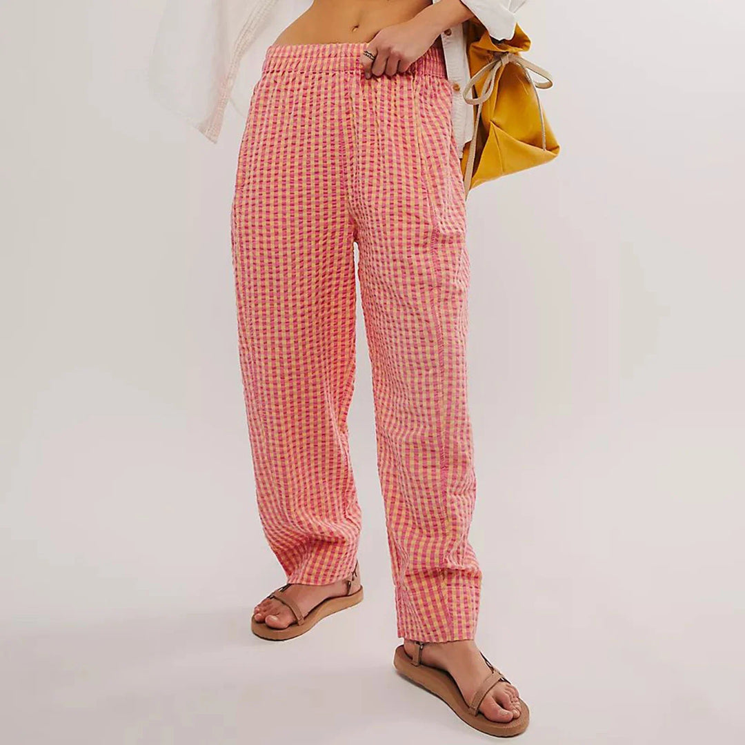 Maëlle Checked Lounge Pants