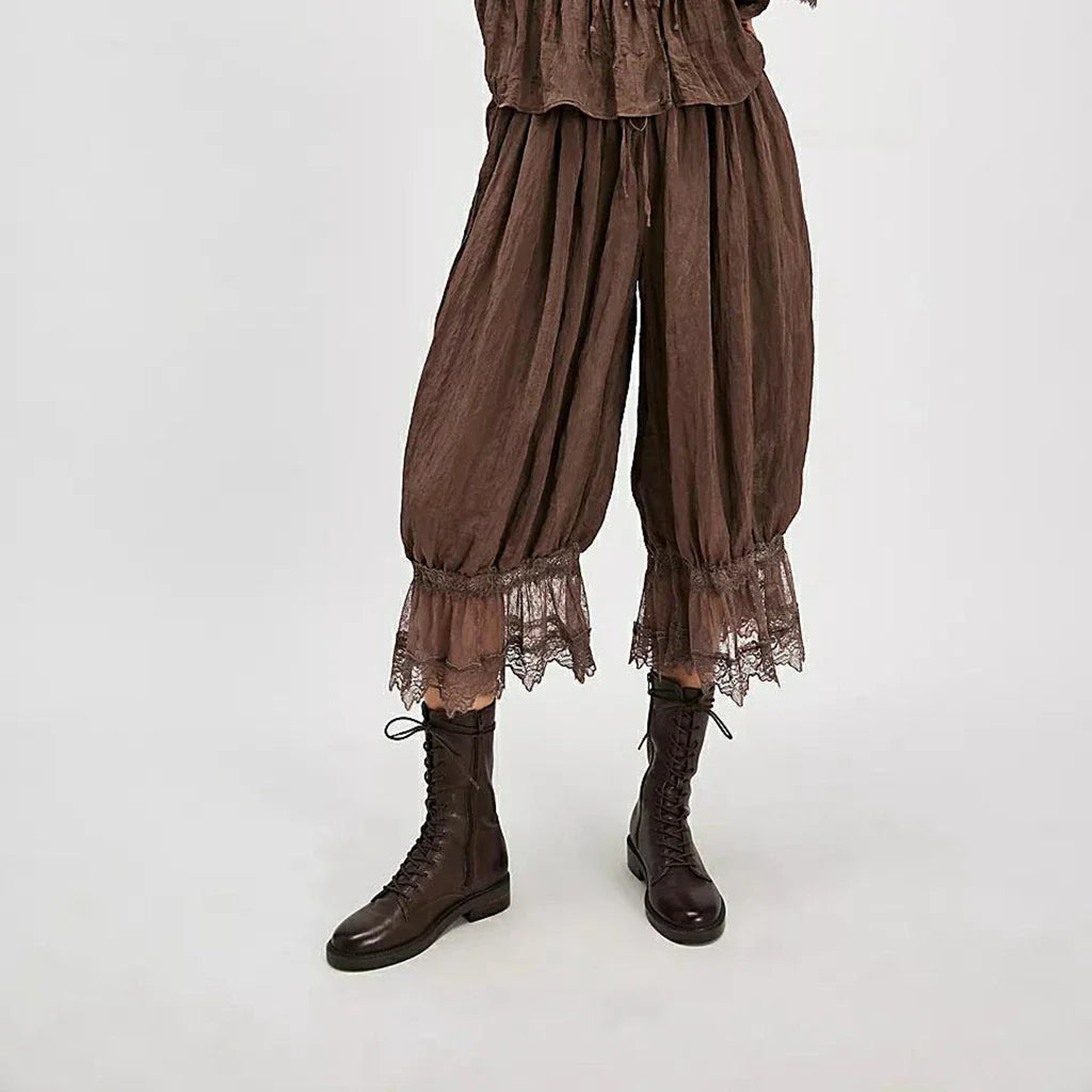 Isolde Lace Lantern Pants