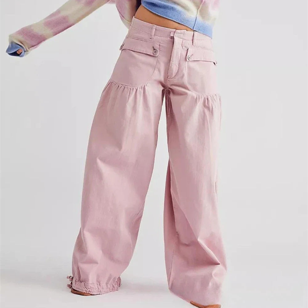 Zélie Wide-Leg Vintage Denim Jeans