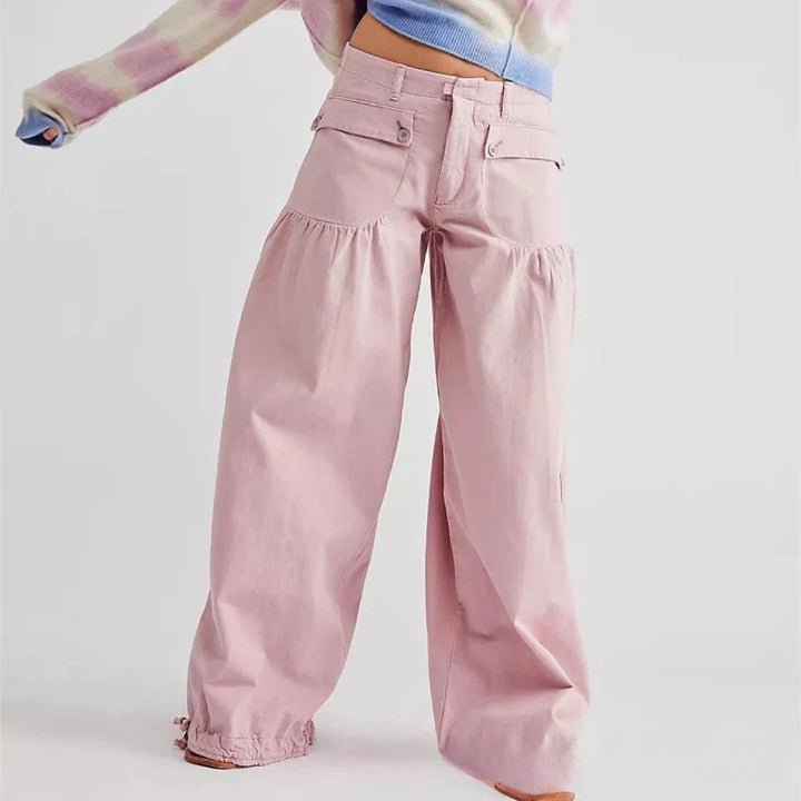 Zélie Wide-Leg Vintage Denim Jeans