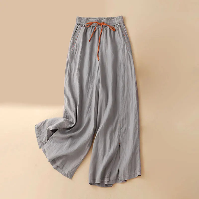 Aria Drawstring Wide Leg Pants