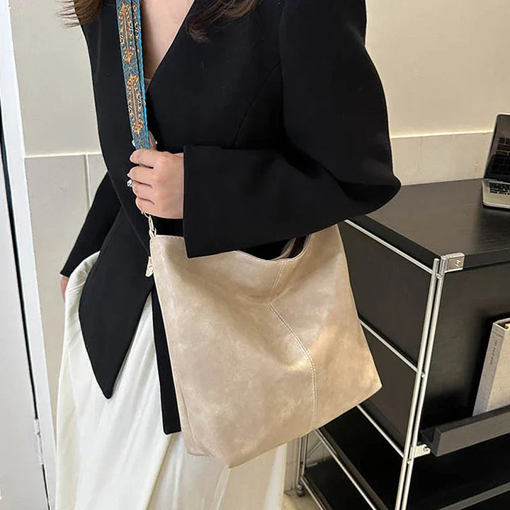 Mave Woven Strap Shoulder Bag
