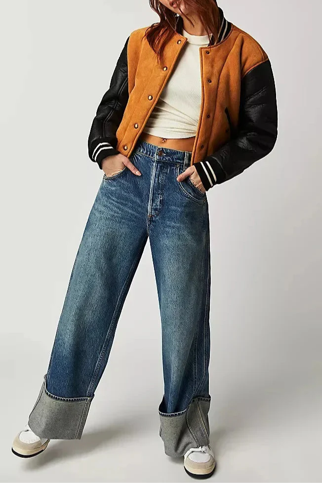Sienna Vintage Straight-Leg Denim Jeans