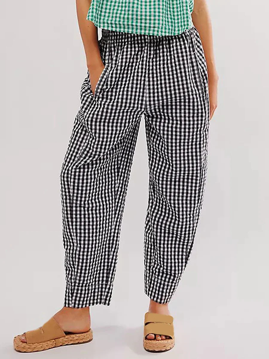Maëlle Checked Lounge Pants