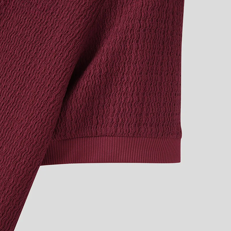 Renzo Textured Crew Neck T-Shirt