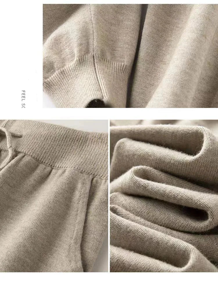 Sorelle Wool Knit Trousers