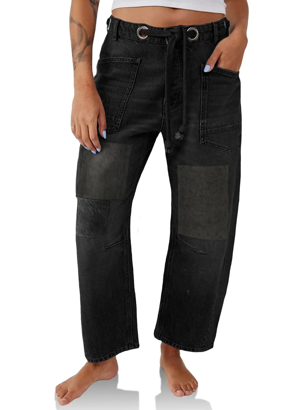Elodie Artisan Drawstring Jeans