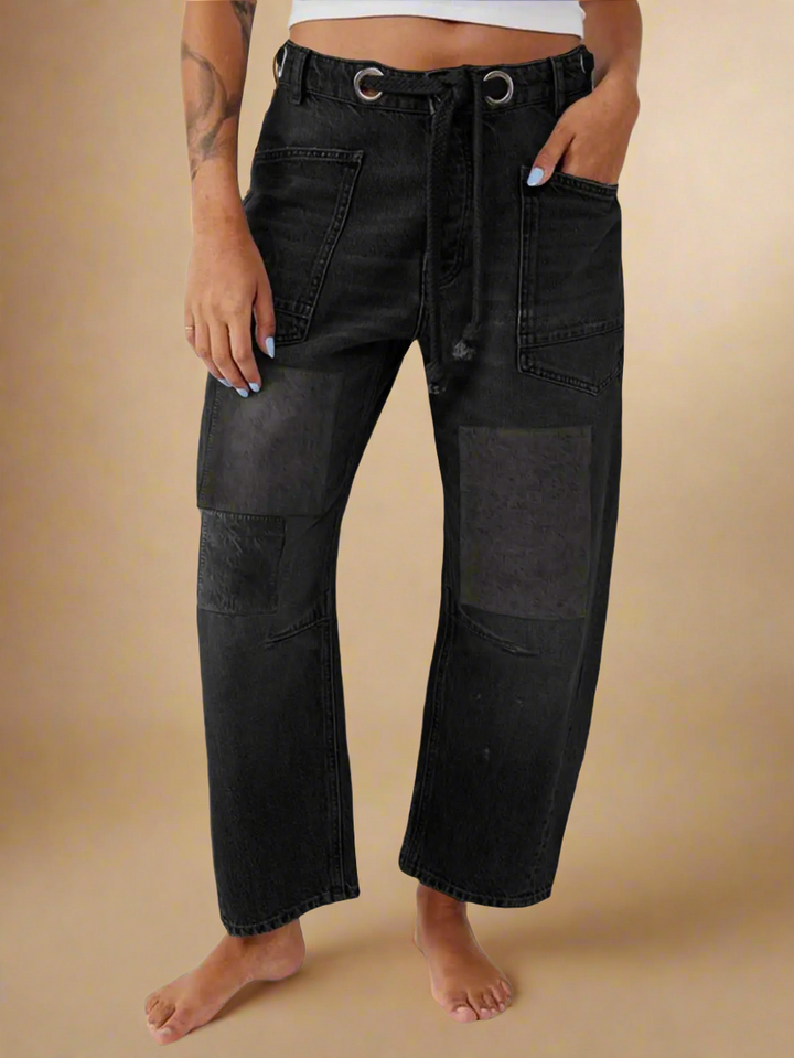 Elodie Artisan Drawstring Jeans