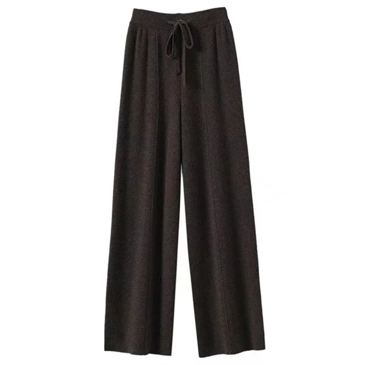 Elysia Merino Wool Wide-Leg Trousers