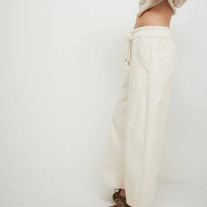 Solara Drawstring Crop Jeans
