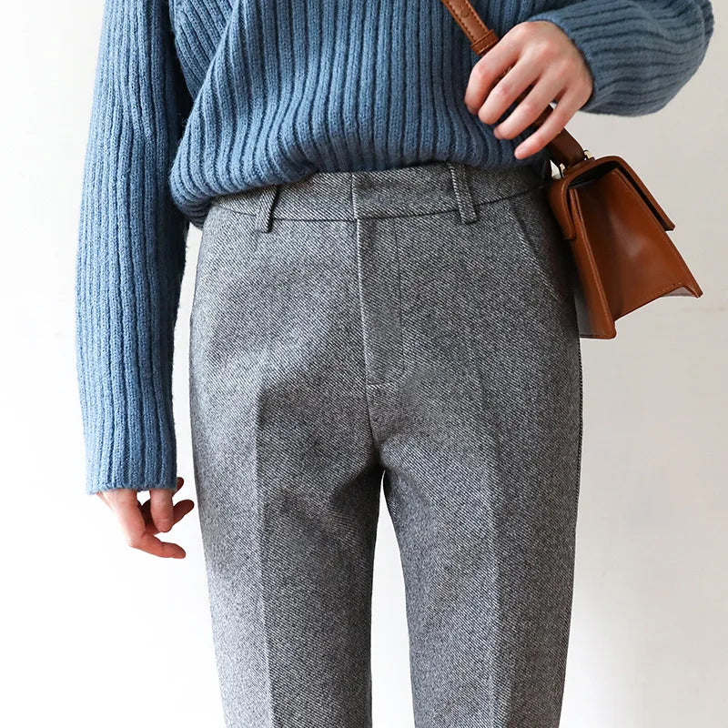 Valentina Straight-Leg Trouser