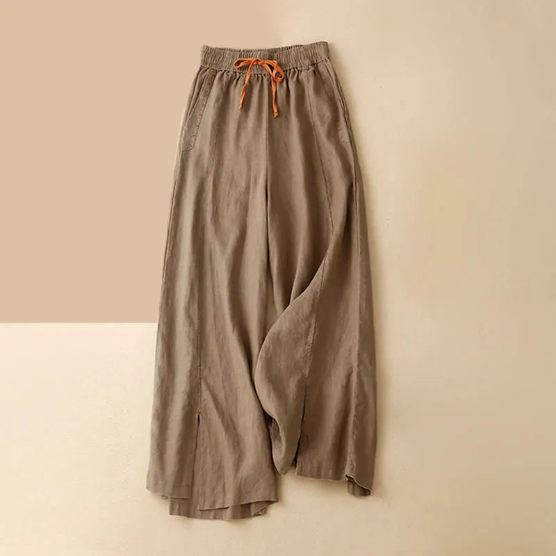 Aria Drawstring Wide Leg Pants
