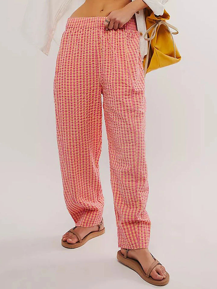 Maëlle Checked Lounge Pants