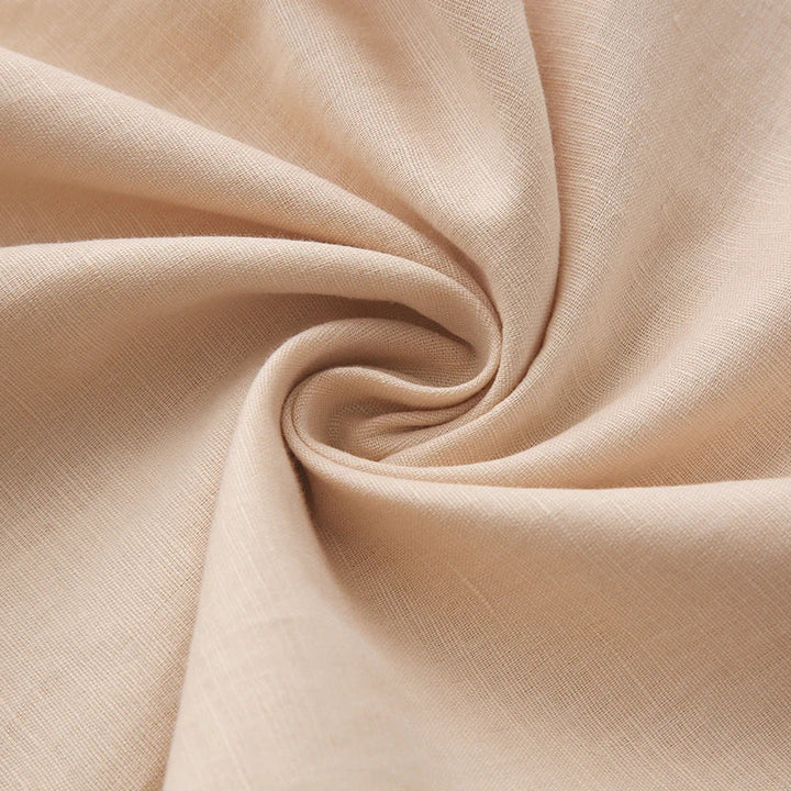 Solène Cotton Wide-Leg Everyday Pants