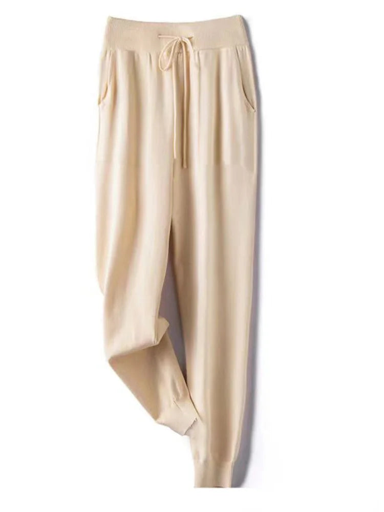 Sorelle Wool Knit Trousers