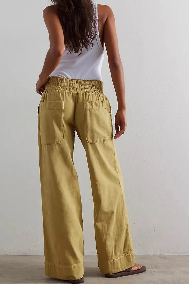 Solène Wide-Leg Denim Jeans