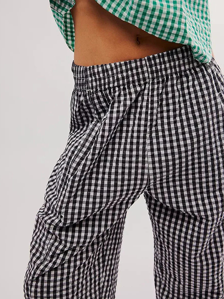 Maëlle Checked Lounge Pants