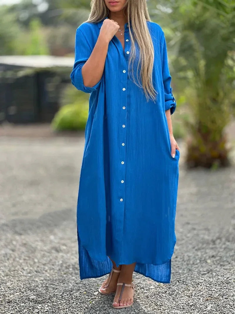 Mia Summer Long Sleeve Dress