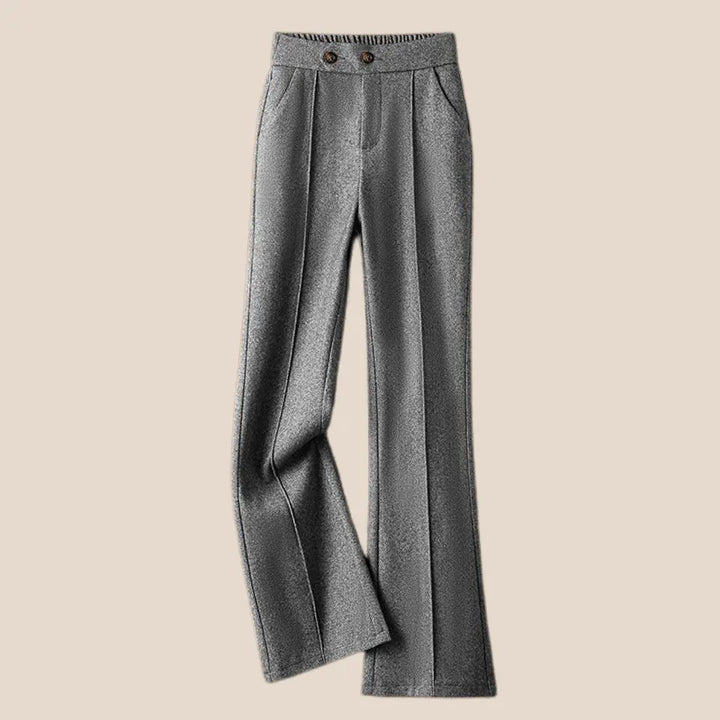 Mirelle Wool-Blend Flare Trousers