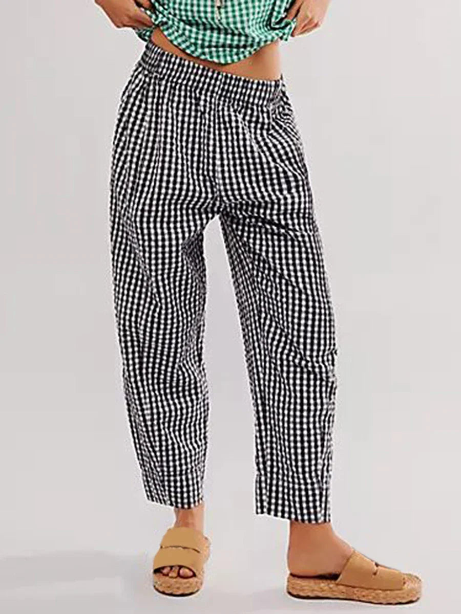 Maëlle Checked Lounge Pants