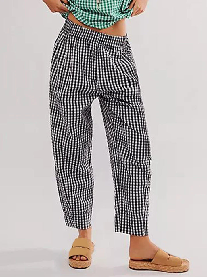 Maëlle Checked Lounge Pants