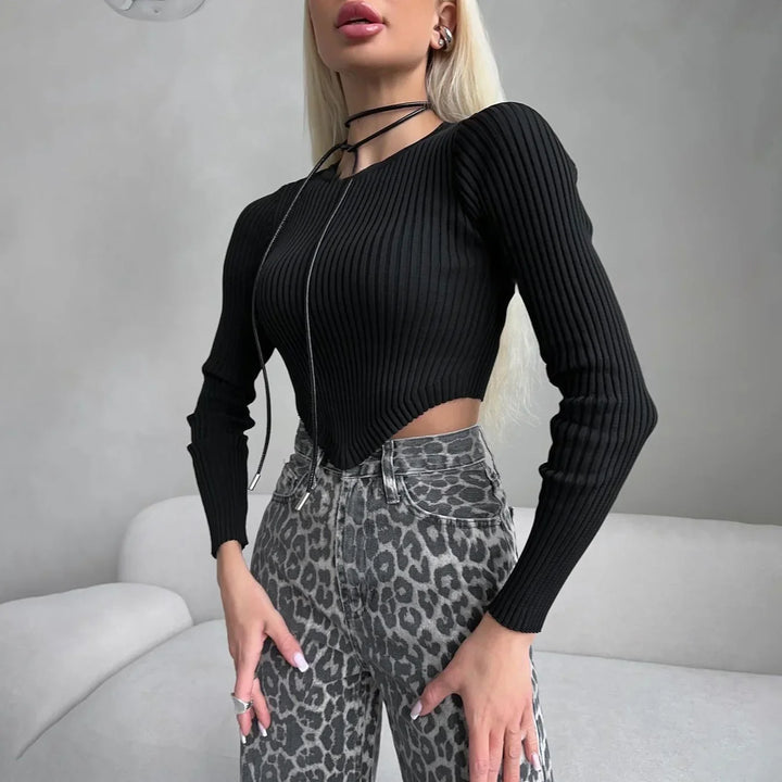 Noémi Leopard Straight-Leg Jeans
