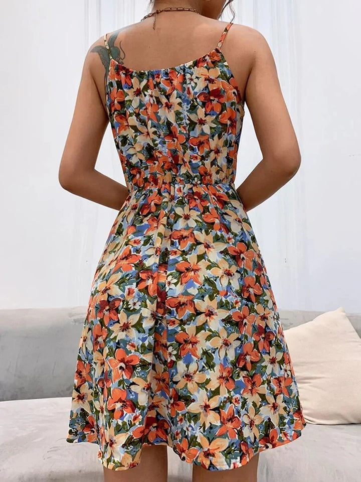 Isla Floral Summer Midi Dress