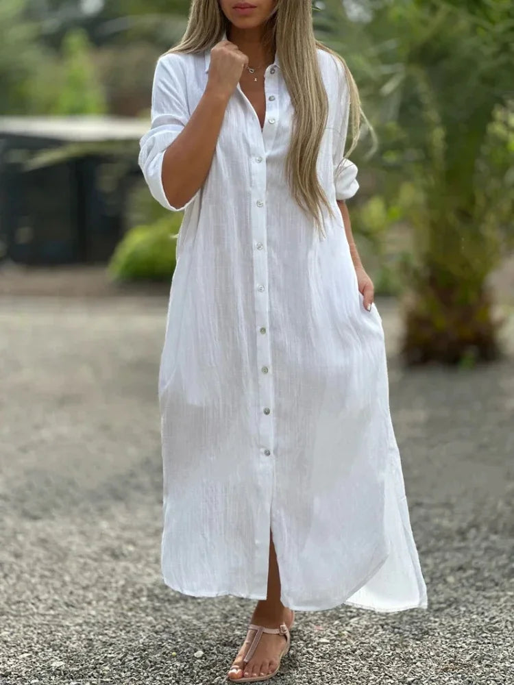 Mia Summer Long Sleeve Dress