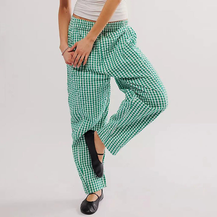 Maëlle Checked Lounge Pants