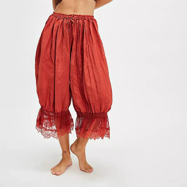 Isolde Lace Lantern Pants