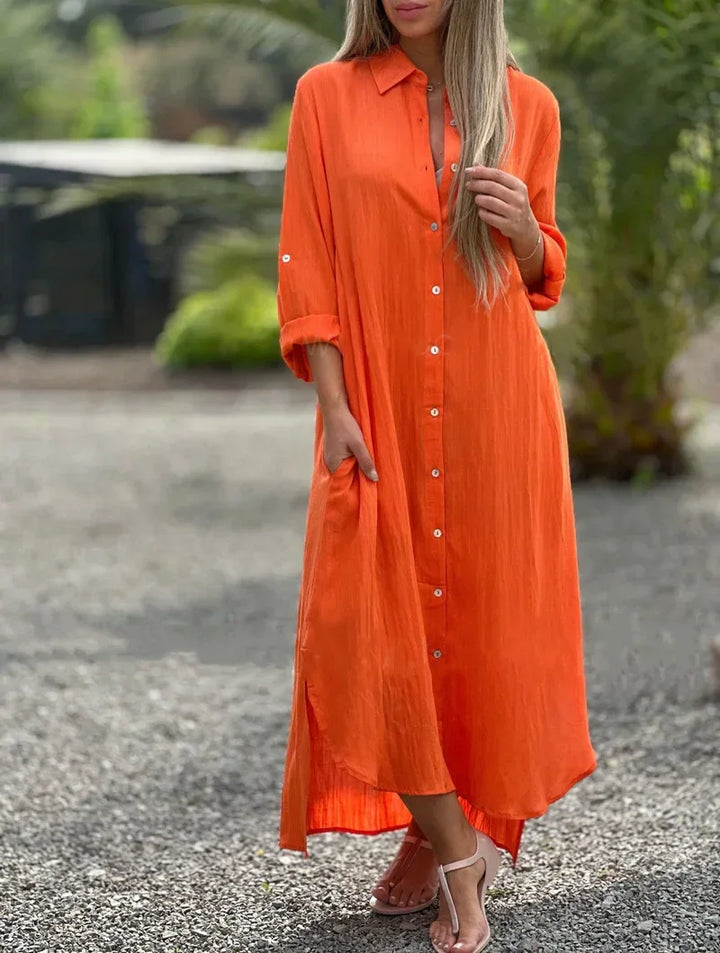 Mia Summer Long Sleeve Dress