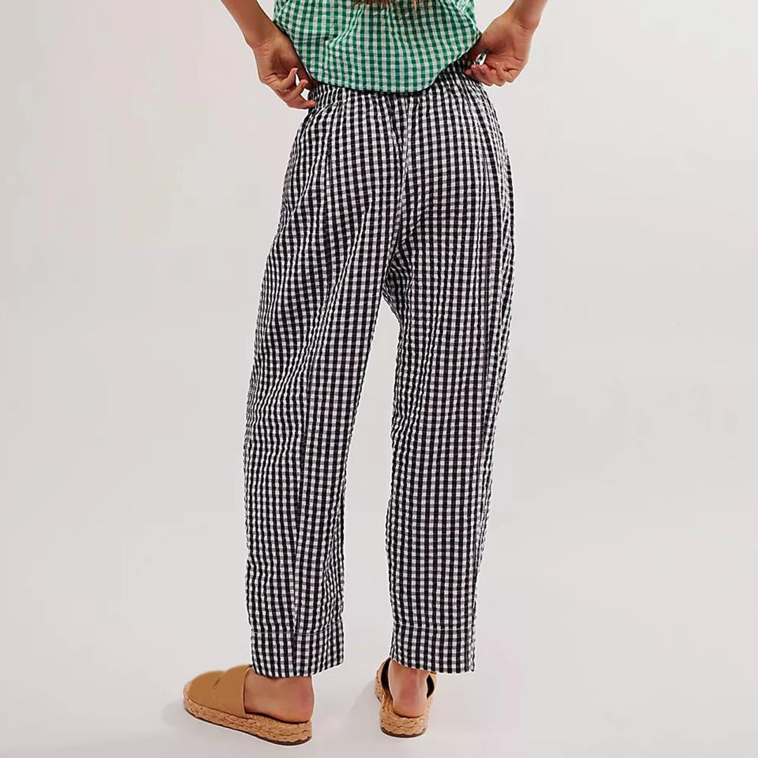 Maëlle Checked Lounge Pants