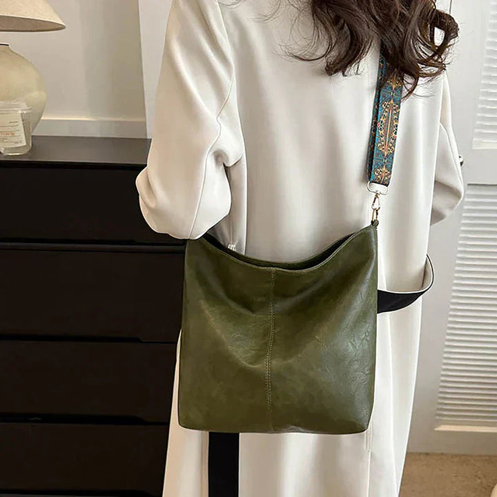 Mave Woven Strap Shoulder Bag