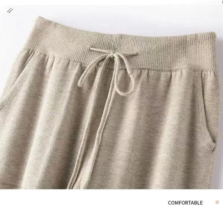 Sorelle Wool Knit Trousers