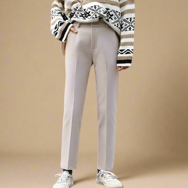 Valentina Straight-Leg Trouser