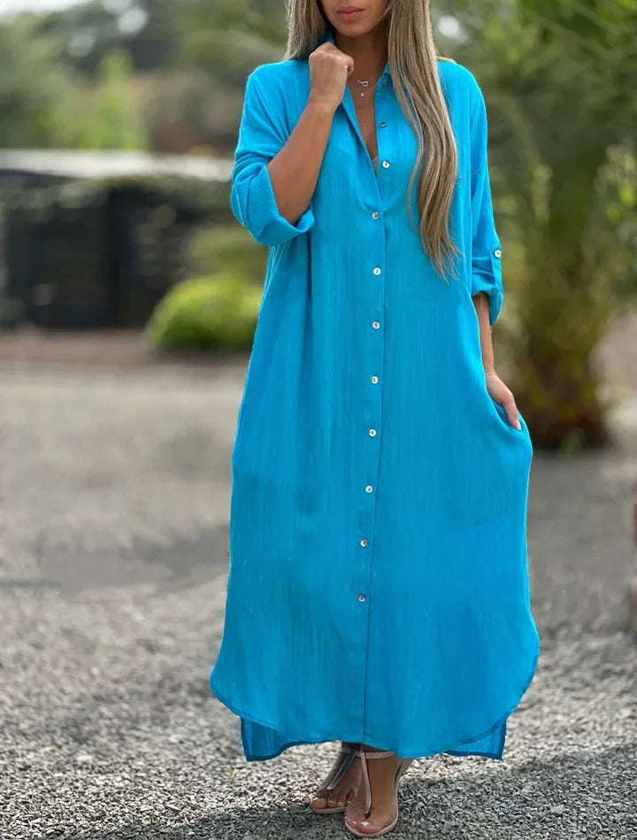 Mia Summer Long Sleeve Dress