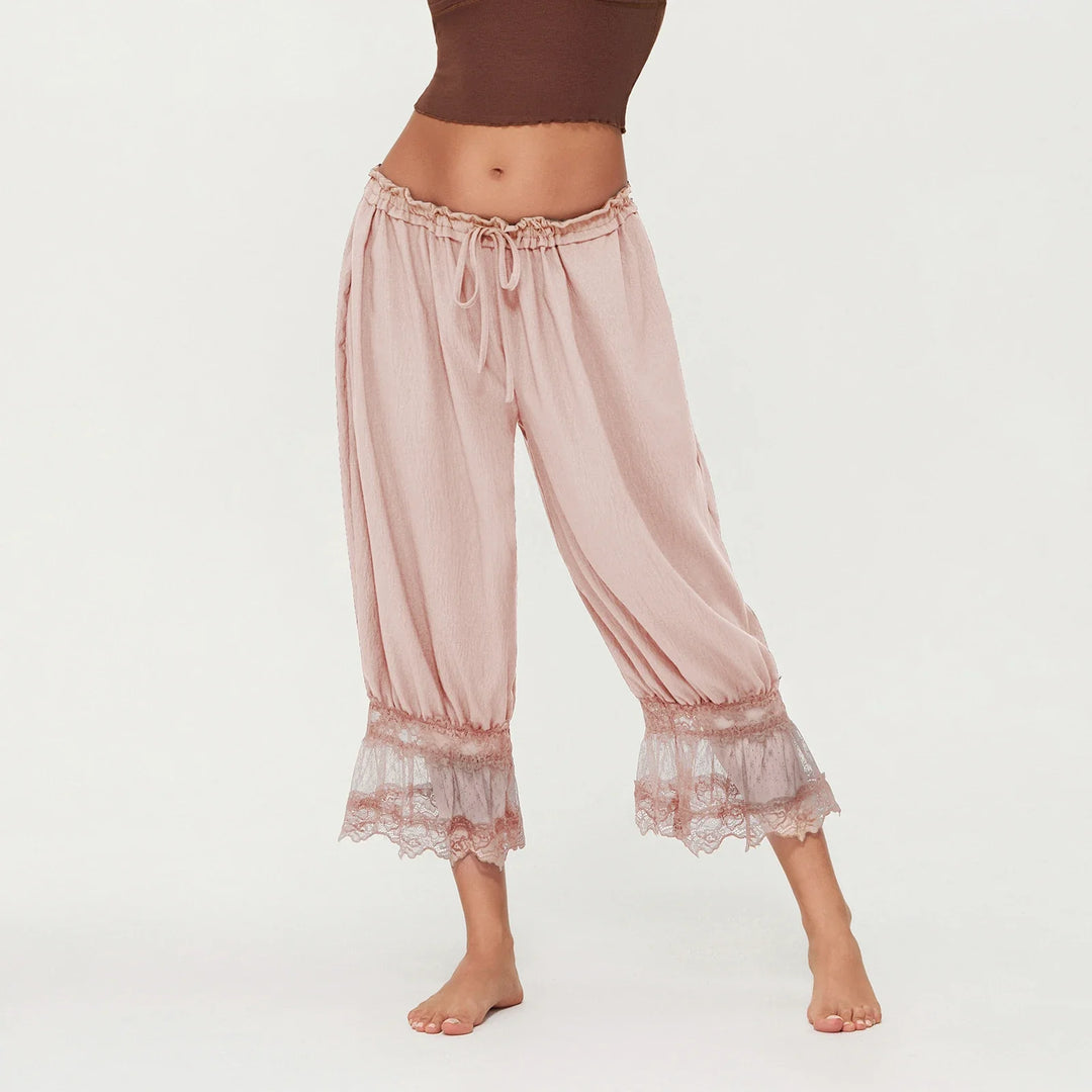 Isolde Lace Lantern Pants
