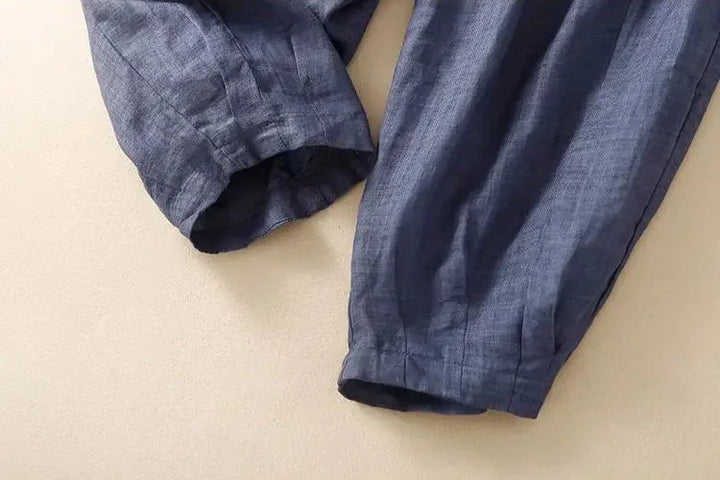 Avelie Linen Tapered Trousers