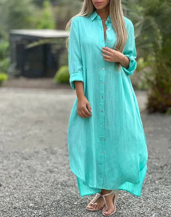Mia Summer Long Sleeve Dress