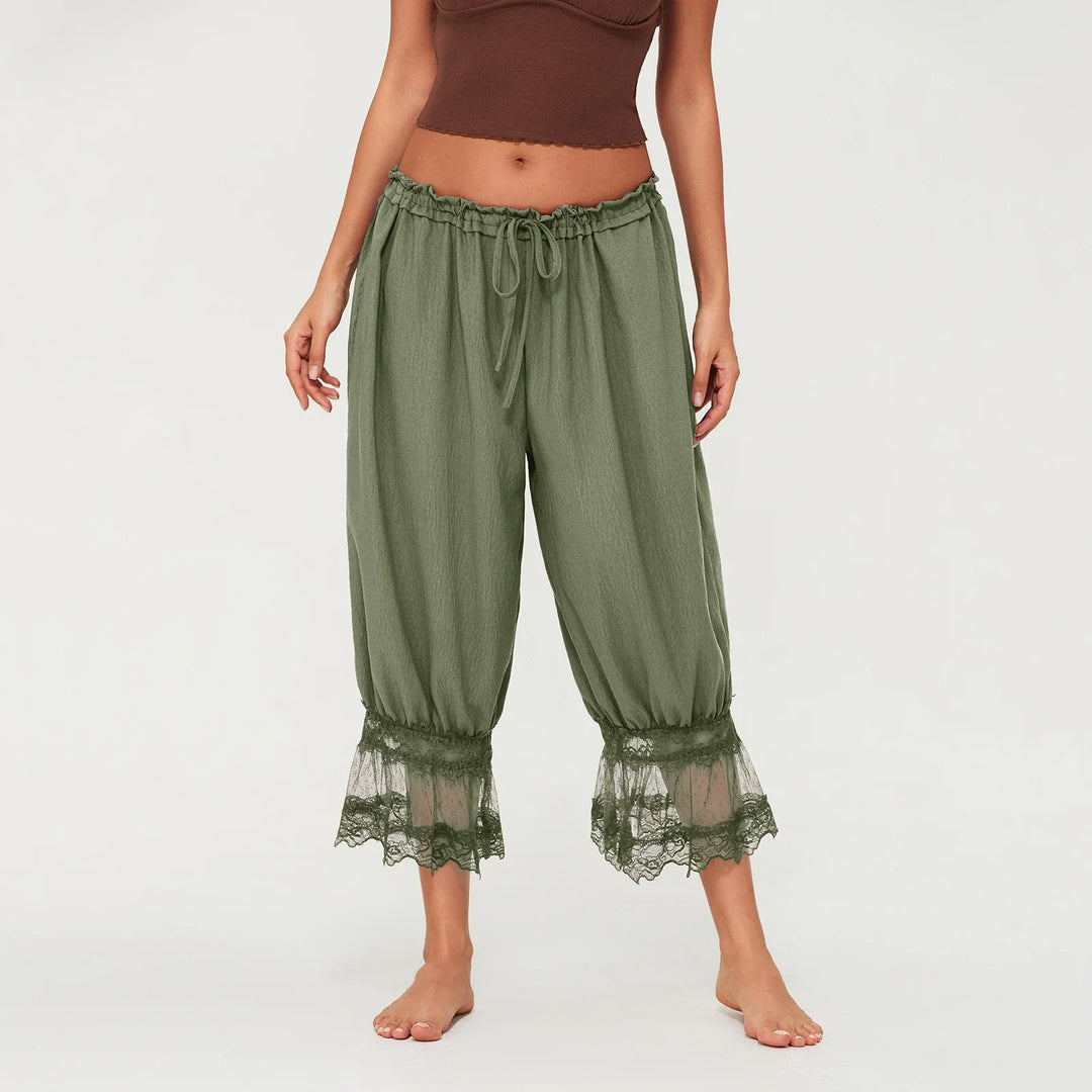 Isolde Lace Lantern Pants